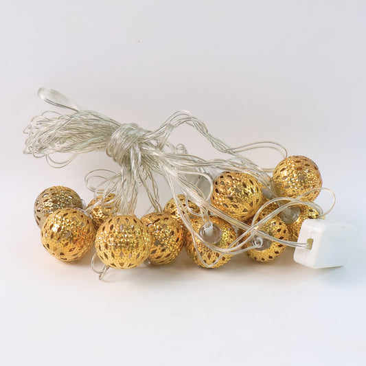 Decorative Metal Ball Led String Light (3 Meter )